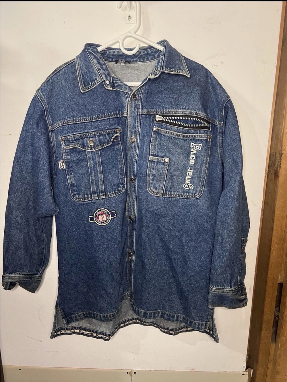 Vintage Y2K Paco Jeans Jacket SZ XL
